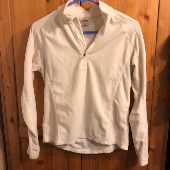 Alpine design cream fleece half zip size s - Picture 1 of 3